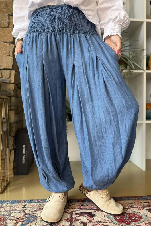 Basso Shirring Genie Jean /21=